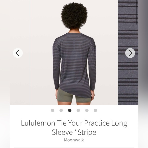 Lululemon Tie Your Practice Top - Picture 3 of 3